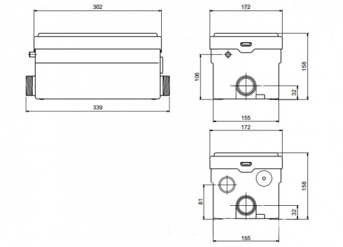    Unipump Sanivort 255 A  4