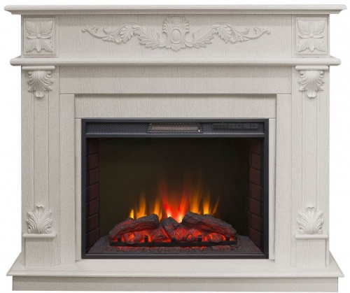 Каминокомплект RealFlame портал Philadelphia 25,5/26 WT с очагом Sparta 25,5 LED Каминокомплект RealFlame портал Philadelphia 25,5/26 WT с очагом Sparta 25,5 LED