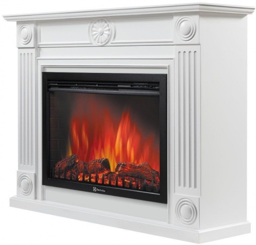 Камин Electrolux Frame 25 белый с EFP/P-2520LS Камин Electrolux Frame 25 белый с EFP/P-2520LS