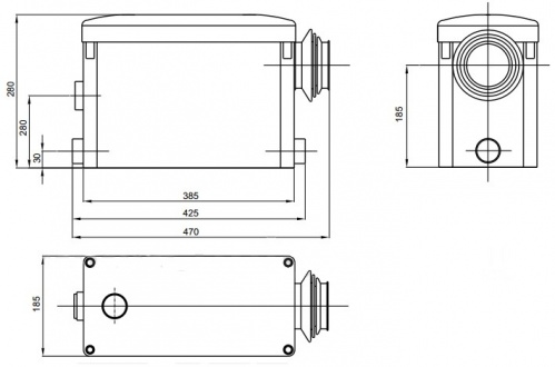    Unipump Sanivort 405 M  3