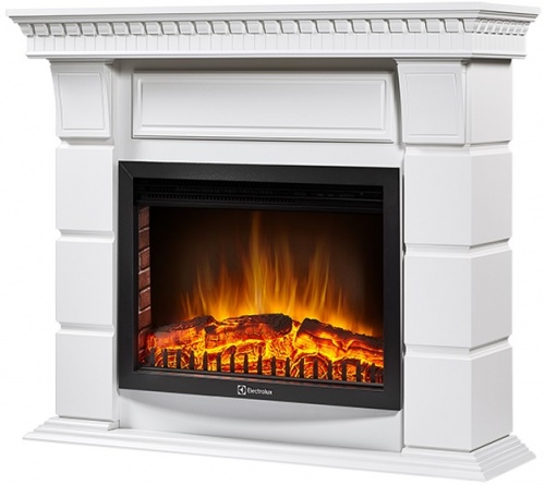 Камин Electrolux Elegante 25 белый с EFP/P-2520LS Камин Electrolux Elegante 25 белый с EFP/P-2520LS