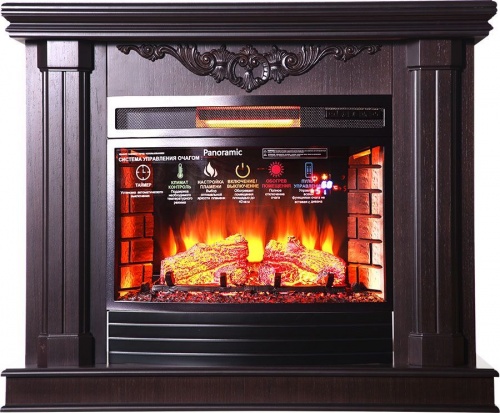 Каминокомплект InterFlame портал Genius с очагом Panoramic 08-25 LED FX фото 5 Каминокомплект InterFlame портал Genius с очагом Panoramic 08-25 LED FX фото 5