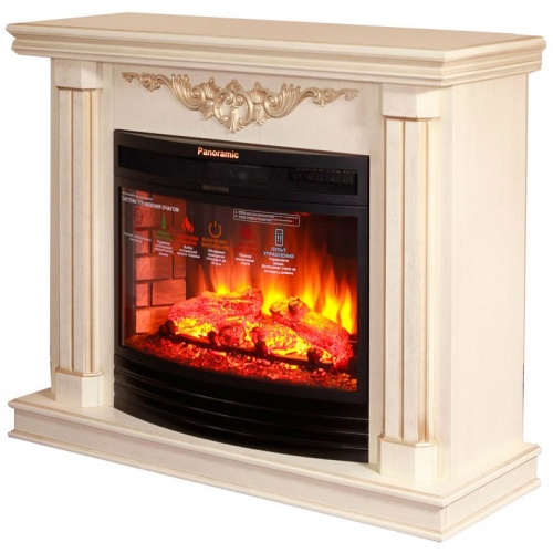 Каминокомплект InterFlame портал Genius с очагом Panoramic 08-25 LED FX Каминокомплект InterFlame портал Genius с очагом Panoramic 08-25 LED FX