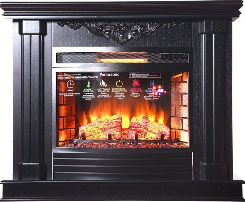 Каминокомплект InterFlame портал Genius с очагом Panoramic 08-25 LED FX фото 6 Каминокомплект InterFlame портал Genius с очагом Panoramic 08-25 LED FX фото 6